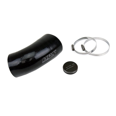 Hps Performance High Temp Reinforced Silicone Air Intake Hose Kit, Black,  57-2077-BLK