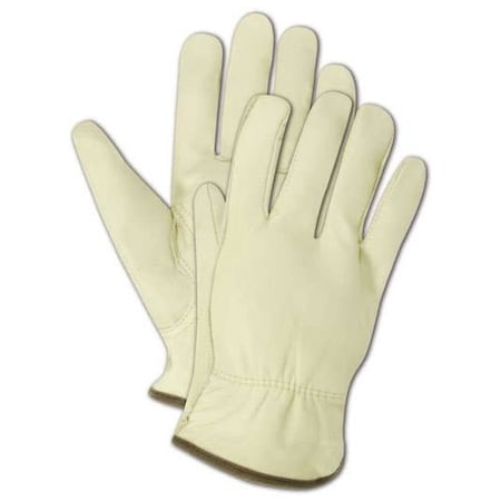 Magid Roadmaster Unlined Grain Leather Drivers Gloves / Keystone Thumb, Small TB550E-S