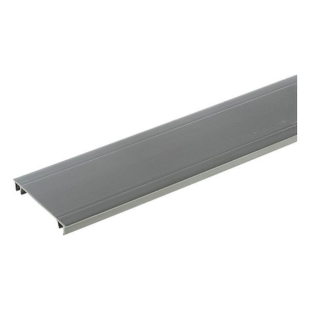 Panduit Wire Duct Cover, Hinging, Gray, L 6 Ft HC3LG6