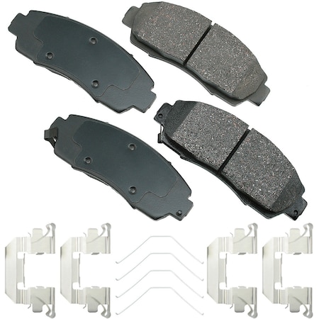 Akebono Street Perf Pad, Asp1089A ASP1089A