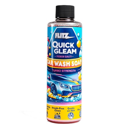 Flitz Quick Gleam Car Wash Soap - 8oz CW01080