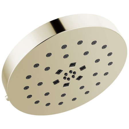 Delta Universal Showering Components H2Okinetic 4-Setting Shower Head with Ultrasoak 52488-PN-PR
