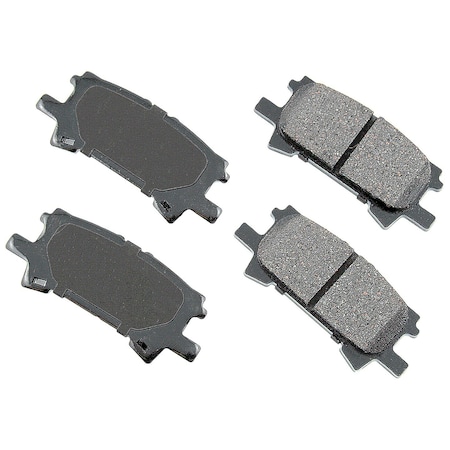 Akebono 04-09 Lexus/Toy Tk-Highlr/Highlr Hybr-Rr Proact Disk Pad, Act996 ACT996