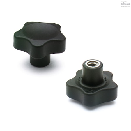 Elesa Stainless steel boss, threaded hole, VC.692/40-SST-M8 VC.692-SST