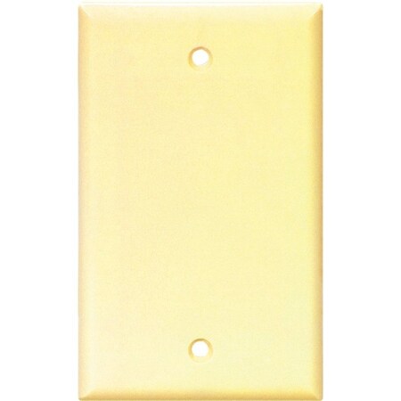 Eaton Wiring Devices 2129 Wallplate, 412 in L, 234 in W, 008 in Thick, 1 Gang, Thermoset, Ivory 2129V-BOX