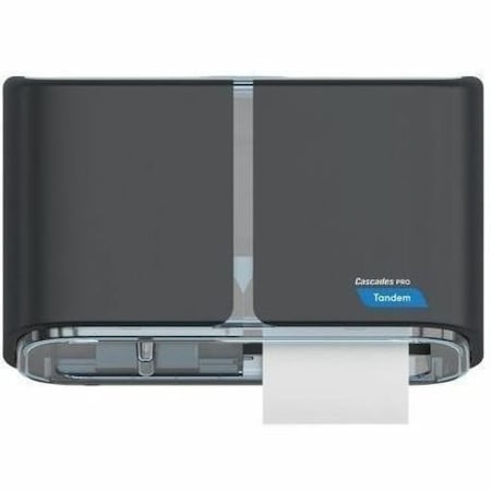 Cascades Pro Tandem Toilet Paper Dispenser Dark Gray, C312