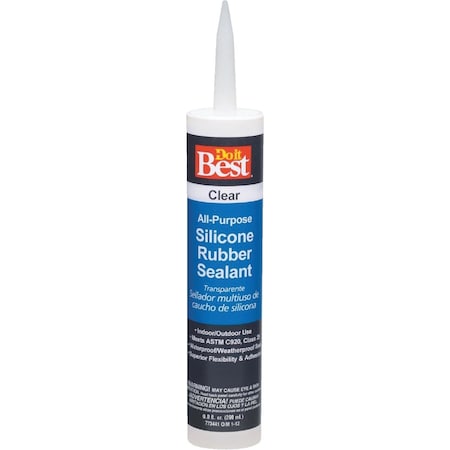 Do It Best 9.8 Oz. All-Purpose Silicone Sealant Clear 7079818339