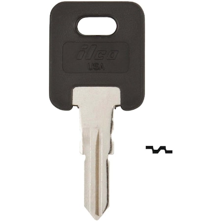 Kaba Ilco FIC 1681 RV Motor Home Key Blank, FIC3-P, 5PK AJ00001262