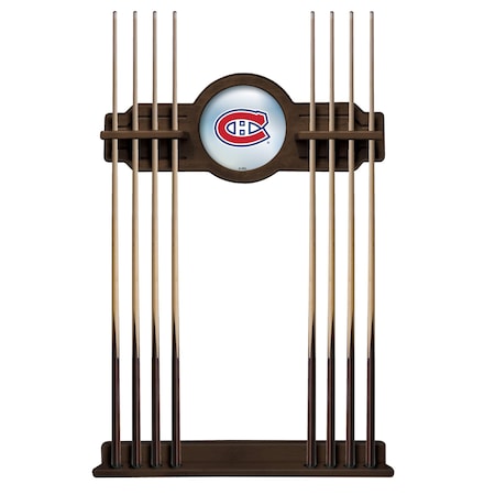 Holland Bar Stool Co Montreal Canadiens Cue Rack in Chardonnay Finish CueNavMonCan