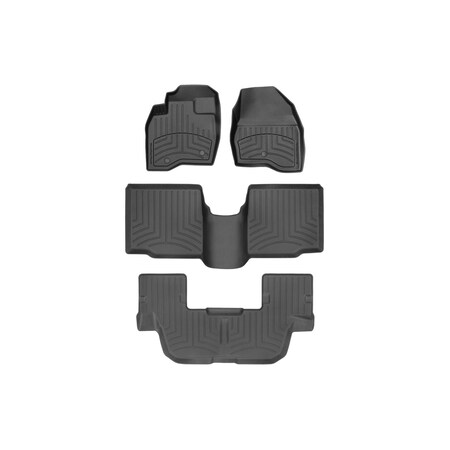 Weathertech Black, Front and Rear and Rear FloorLiner HP 449811IM-44359-2-3IM
