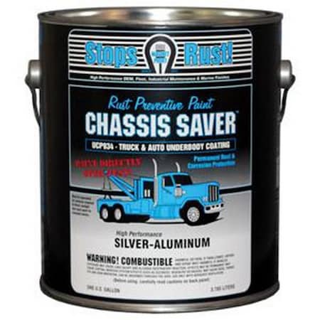 Magnet Paints High Solid Chassis Saver Paint, Silver-Aluminum, Gallon UCP934-1