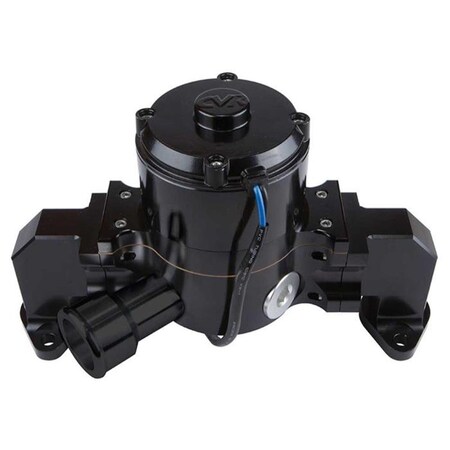 Cvr Performance BBC Billet Aluminum Electric Water Pump, Black Anodized CVR8554BK
