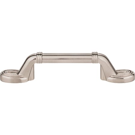 Hardware Resources Elements Vienna 5-1/2'' Satin Nickel Cabinet Pull 110-3SN