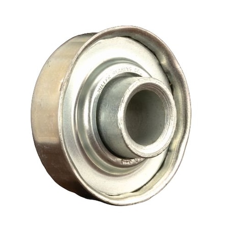 Miller Bearing Conveyor Bearing, Flanged Unground Non-Precision , Carbon Steel, 0.75 in Bore Dia., Round Bore MFC-2265-12-O