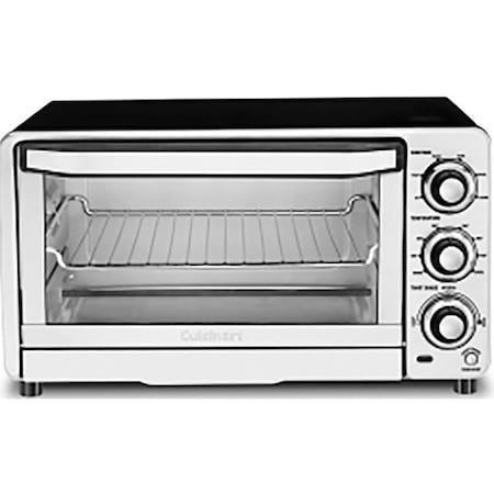 Cuisinart Toaster Oven Broiler, 1800 W, 6-Slice, 0.5 cu-ft, Automatic Control TOB-40NNAS