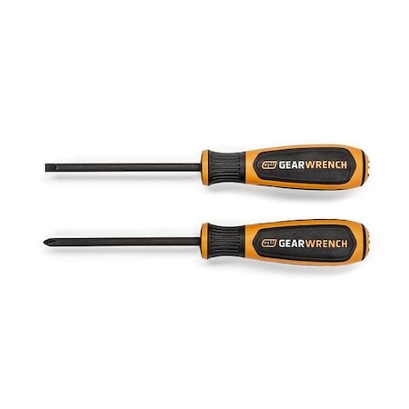 Gearwrench 2 Piece Bolt Biter Dual Material Extraction Screwdriver Set 86090