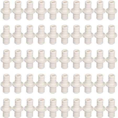 Everflow 3/4'' PEX Barb Straight Coupling Pipe Fitting; Plastic Poly Alloy PPCP0034