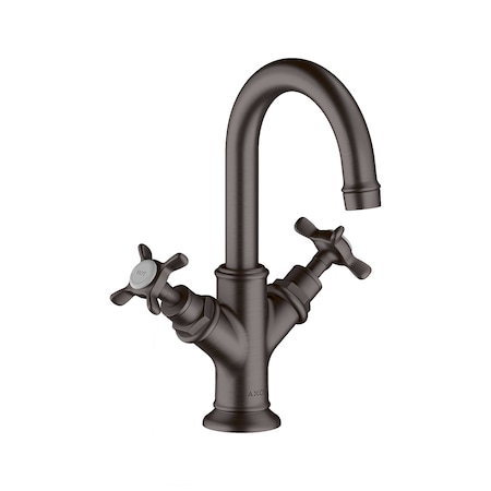 Axor Montreux 2-Handle Faucet 160 with Pop-Up Drain, 1.2 GPM in Brushed Black Chrome 16505341
