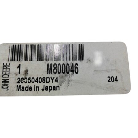 John Deere OIL PUMP INTAKE, JOHN DEERE OEM M800046 M800046