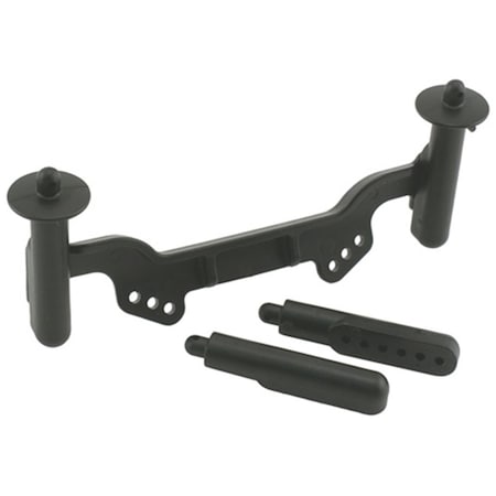 Rpm Products RPM  Adjustable Front Body Mounts and Posts for Traxxas Slash 2WD-Rustler-Nitro Rustler RPM81122