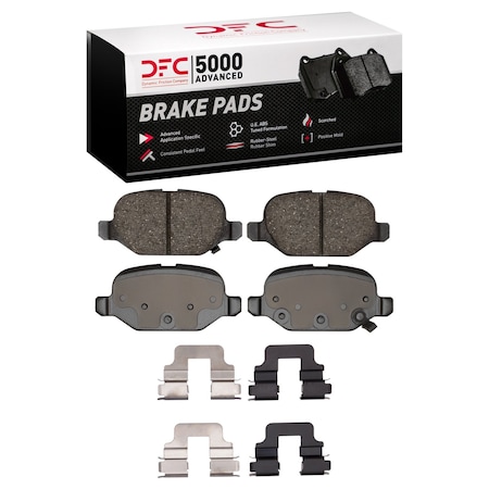 Dfc 5000 Advanced Disc Brake Pad Set,  1551-1569-01