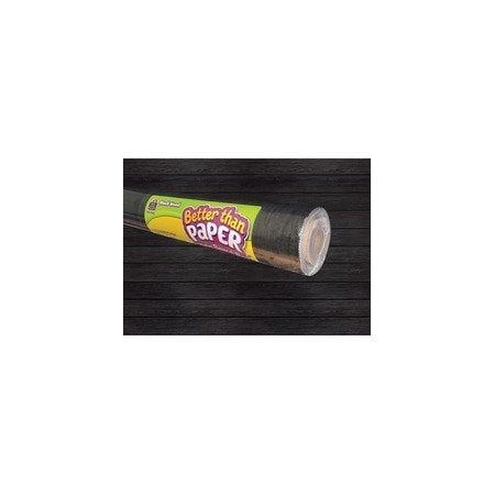 Teacher Created Resources Bulletin Board Roll - Bulletin Board, Poster, Student - 12 ft Height x 48in Width - Black Wood 77453