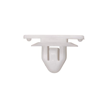 Auveco Moulding Clip, White Nylon, 25PK 21697