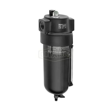 Dixon Series 1 Jumbo Micro-Fog Lubricator with Sight Glass, 160 SCFM Flow Rate, 250 psi Pressure, Metal Bo L17-600A