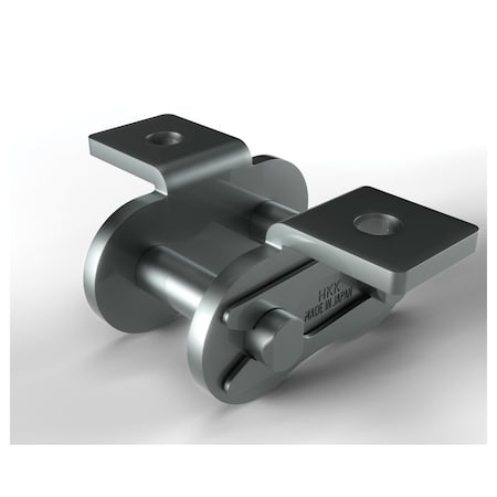 Hkk Chain K-1 Attachment Spring Clip Connecting Link, #60 chain, 3/4 P, 0.234 Dia Pin RC060SCLK1