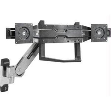 Spark Kit, 24 Dual Monitor Arm, With Pivots, E-coat Black - SP862168
