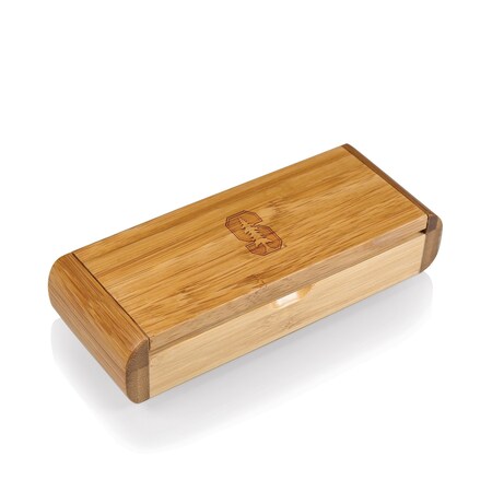 Picnic Time Family Of Brands NCAA Stanford Cardinal Elan Deluxe Corkscrew In Bamboo Box 868-00-505-533-0