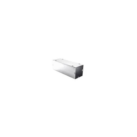 E-Box 8 in x 8 in Square Weatherproof Box Cover, Blank 4-88SWP