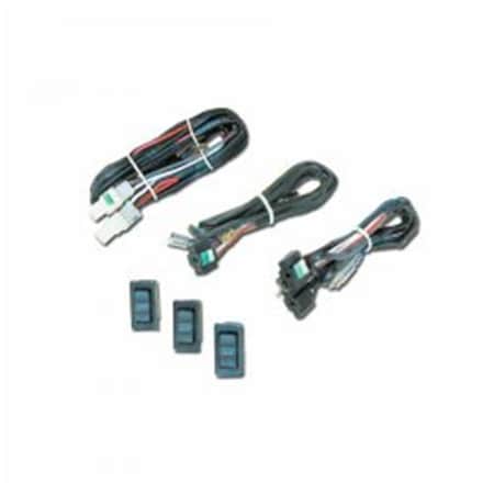 Perfectpitch AUT33RSO Power Window Switch Kit with  Three SW3 Switches PE317013