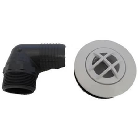 Danner Bottom Drain Kit for Pressurized Filter SU15010