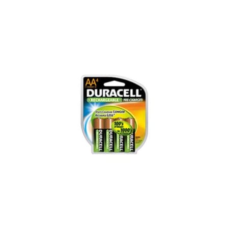 Duracell Duracell General Purpose Battery - AA - Nickel-Metal Hydride (NiMH), PK4 DX1500R4
