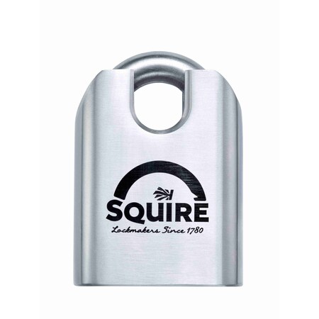 Squire ST65CS Stainless Steel Closed-Shackle Keyed Padlock, Extreme Weather, Critical Infrastructure SQ-ST65CS