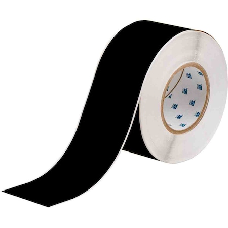 Brady Matte General Purpose Polyester Labels 3 in W x 300 ft L Black THT-21-8117