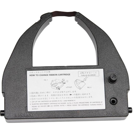 Amano Black Ribbon for MJR-7000 Time Clock C-872304