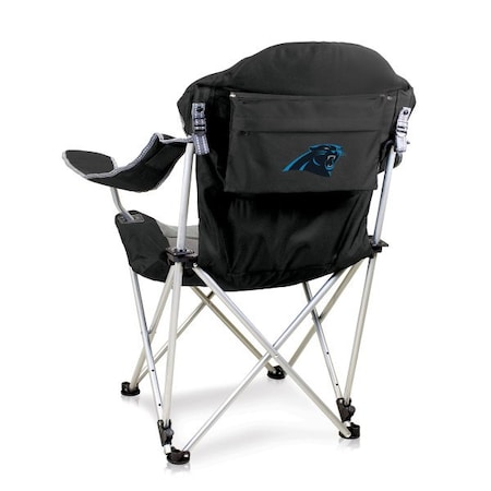 Picnic Time Family Of Brands NFL Carolina Panthers - Reclining Camp Chair 803-00-175-054-2