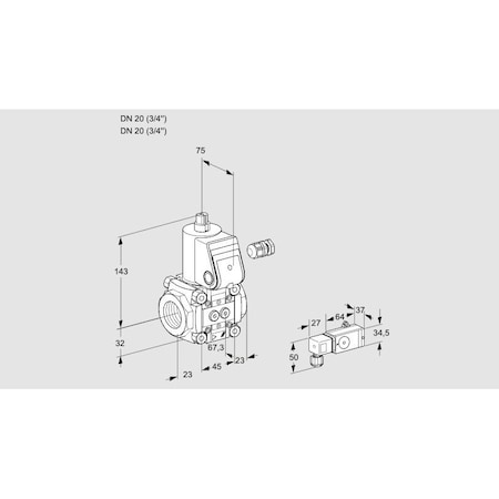 Honeywell Kromschroder VAS120R/NK KS88030018