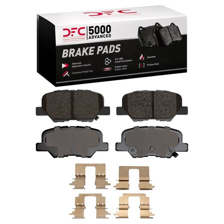 Dfc 5000 Advanced Disc Brake Pad Set, 1551-1679-02