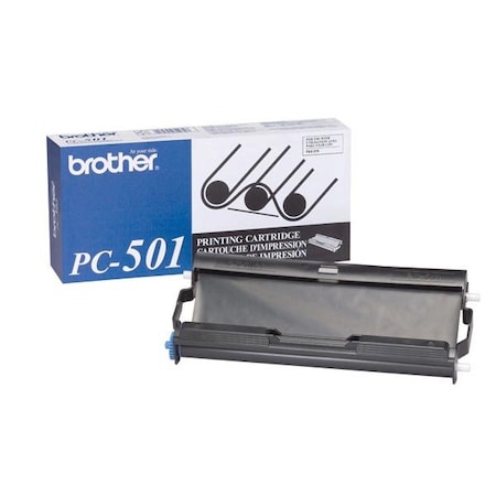 Brother Brother Ribbon Cartridge - Thermal Transfer - 150 Pages - Black - 1 Each PC501