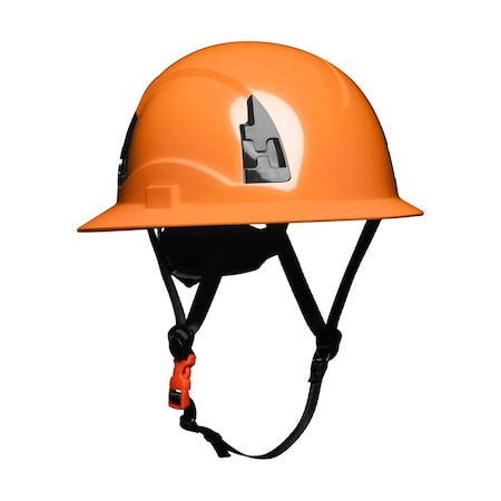 Malta Dynamics APEX Type 2 Class E Full Brim Safety Helmet, ANSI Z89.1, EN12492, OSHA, Orange HHO3004