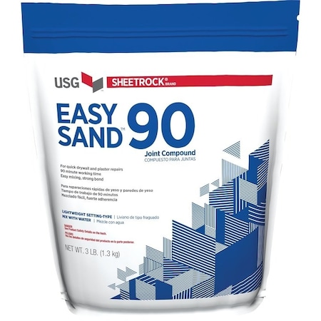 Usg Easy Sand Joint Compound, Powder, Natural, 3 lb 384025