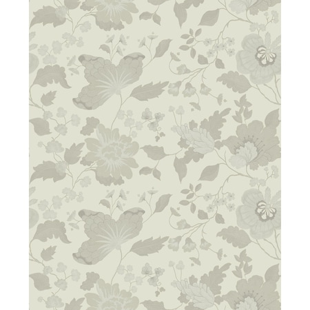 Sirpi Vittoria White Floral Wallpaper 4058-24844
