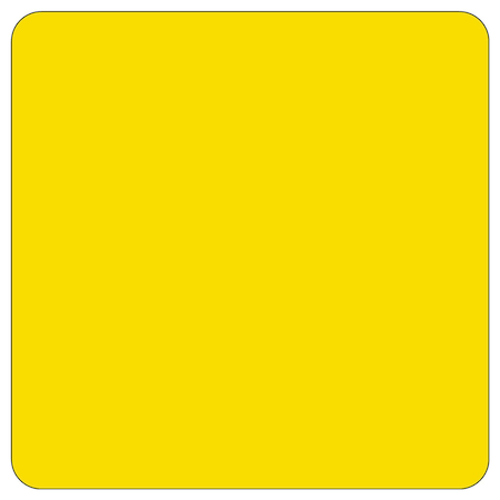 Sign Solutions Usa DG3 FLUOR Dbl .125 30'' Square Sheeted Blank, FYE US12DFY30SQDBLBLANK