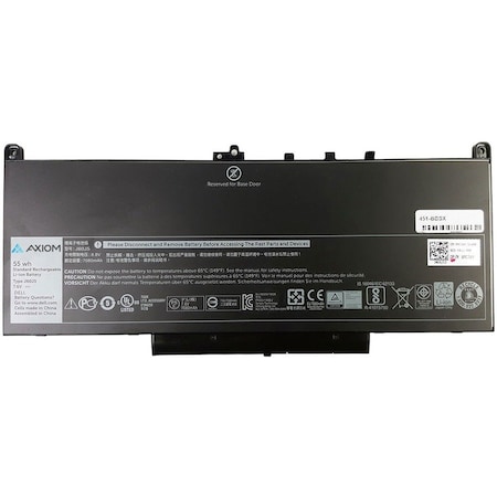 Axiom Li-Ion 4-Cell Battery For Dell - 451-Bbsx 451-BBSX-AX