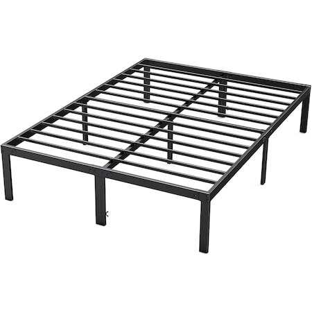 Simple Deluxe BF-3611V3-FULL, Full Size Bed Frame, 14 Inch 3A88FNBFRAFULL14BLK