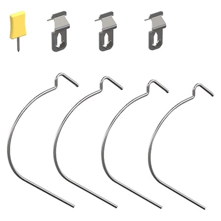 National Hardware Wall Hanging Hardware Kit, Steel, Zinc N900-009