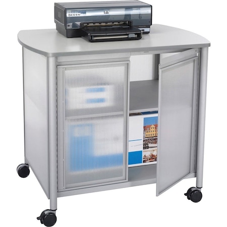 Safco Deluxe Machine Stand, Gray 1859GR
